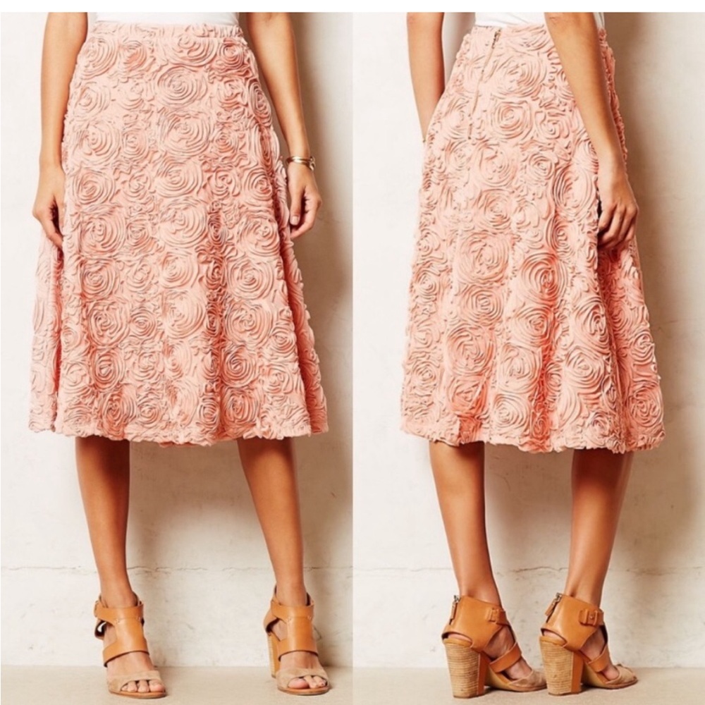 Anthropologie Petaluma midi skirt